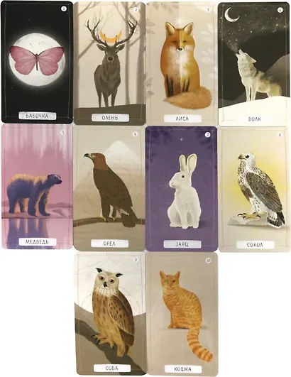 Оракул Послание духов леса (64 карты) (6522) - фото 3