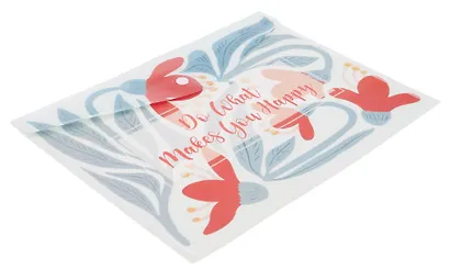 Папка-конверт А4 на кнопке "Garden flowers" ассорти - фото 7