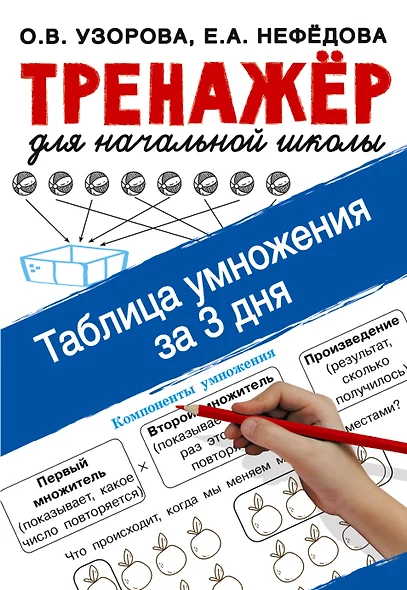 Таблица умножения за 3 дня. Тренажер для начальной школы - фото 1