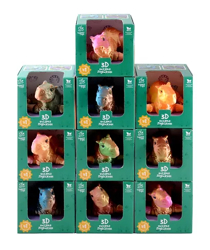 Фигурка 3D Капибара Венера (пластик) (12х11) (115) - фото 11