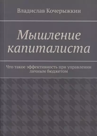 Мышление капиталиста. Что такое эффективность при управлении личным бюджетом - фото 1