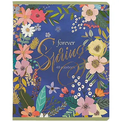 Тетрадь в клетку Альт, "Весна forever", 48 листов, в ассортименте - фото 5