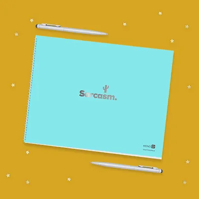 Скетчбук Сolor Balance, 20 листов, бирюзовый - фото 2