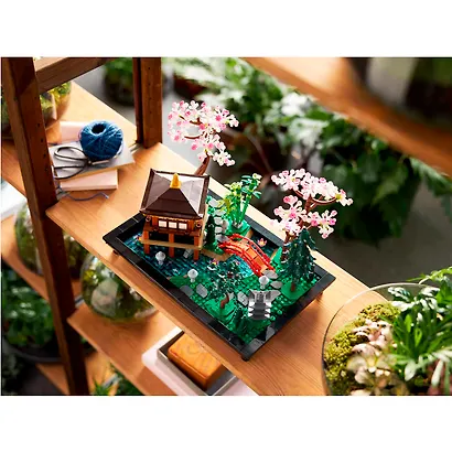 10315 Конструктор LEGO Icons Тихий сад, 1363 деталей, возраст 18+ - фото 8