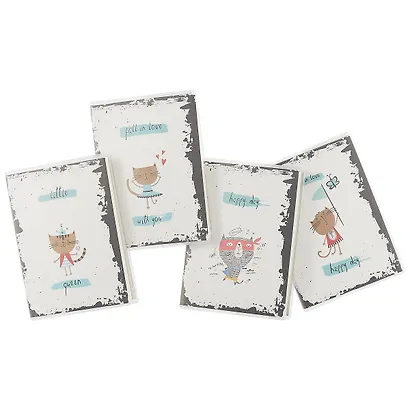 Записная книжка «Happy cats», 96 листов, А6 - фото 3