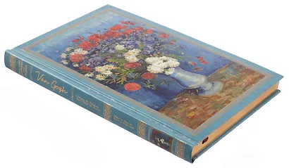 Книга для записей "Ван Гог. Ваза с васильками и маками" А5, твердая обложка - фото 2