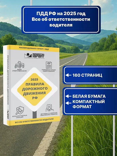 Правила дорожного движения Российской Федерации на 2025 год. Все об ответственности водителя - фото 4
