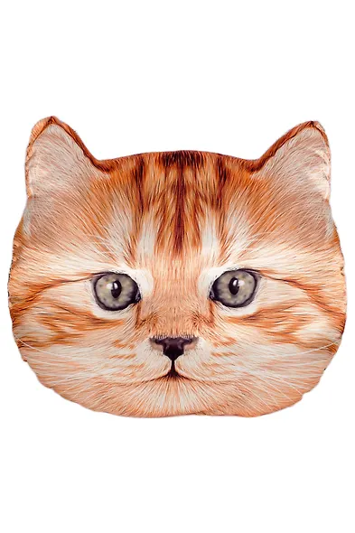 Игрушка, Подушка-игрушка Кошка рыжая 42*20*38см - фото 1
