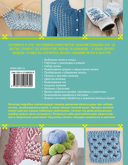 Вязание спицами. Фотогид: техники, уроки и лучшие проекты - фото 2