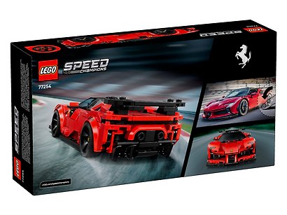 LEGO Speed Champions: Ferrari SF90 XX Stradale, 339 деталей (77254) - фото 11
