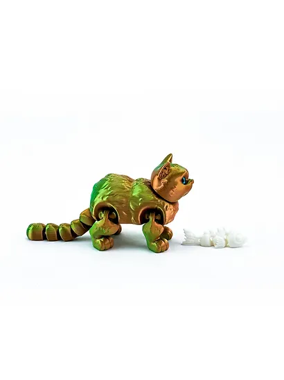 Фигурка 3D Кот Морис (пластик) (14х5) (1356) - фото 2