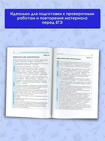 ЕГЭ. Русский язык. Весь школьный курс в таблицах и схемах для подготовки к единому государственному экзамену - фото 4