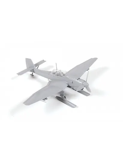 Сборная модель ЗВЕЗДА Немецкий пикирующий боибардировщик Юнкерс Ju-87/U4 на лыжах - фото 4