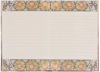 Книга для записей А5, 128 листов "А.Муха" твердая обложка, внутренний блок с дизайном, в ассортименте - фото 10