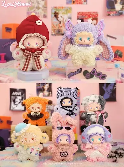 Коллекционные игрушки-сюрприз Милашка (Lovely Emma) "Панк-эра", 15см, 12-Luckyemma-04, Blind Box, Lucky Emma 15+ - фото 3