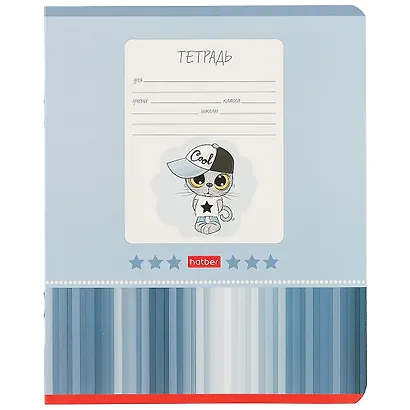 Тетрадь в косую линейку Hatber, "Мультяшки", 12 листов, в ассортименте - фото 3