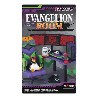 Набор миниатюр Re-ment Евангелион EVANGELION Room, в ассортименте (69613) - фото 1