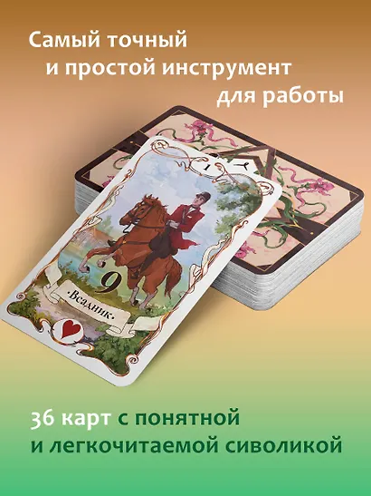 Тайна Таро Ленорман. Узнай свое будущее! 36 карт. Инструкция к гаданию - фото 5