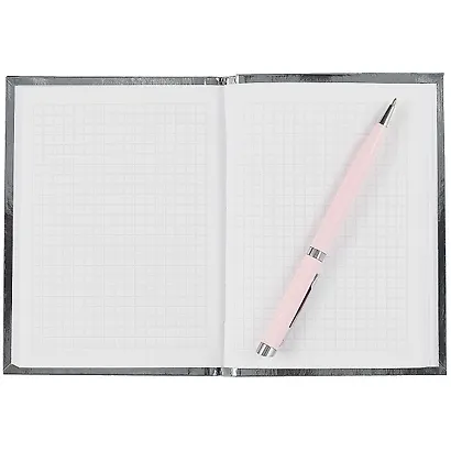 Записная книжка А6 112л кл. "Color shine. No 1" интегр.обл., твин-лак, печать по металлиз.пленке - фото 3