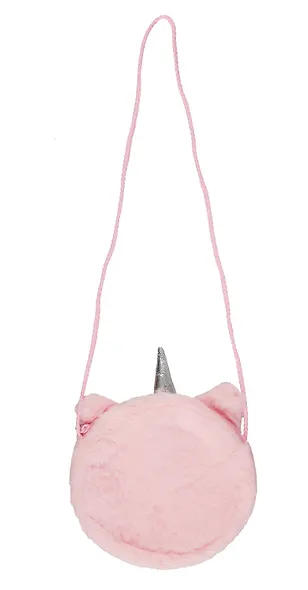 Сумочка Единорожек (плюш) (23х18) (12-18233-152) - фото 2