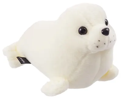 Мягкая игрушка Морской котик белый (30 см) - фото 5