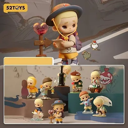 Коллекционная фигурка Nook, серии "Путешествие к сердцу", 12cм, 12-52TOYS-202608, Blind Box, 52 Toys, 15+ - фото 1