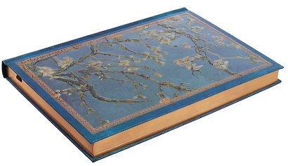 Книга для записей «Ван Гог. Ветка миндаля», А5, твердая обложка - фото 3