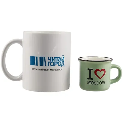 Кружка фарфор.мал.под эмаль I love Moscow (065-9-19-IL) - фото 3