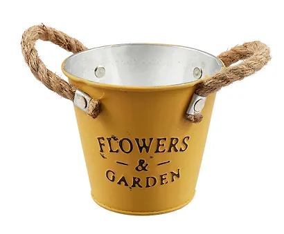Декоративное изделие из жести ведро (ассорти) - фото 2