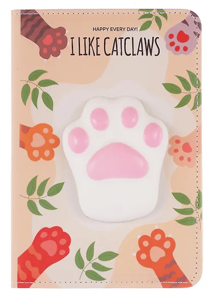 Книга для записей А5 лин. "Лапка", ассорти - фото 3