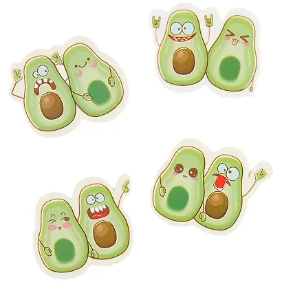 Ластик "Crazy avocado", инд.уп., ассорти - фото 5