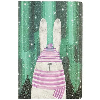 Тетрадь в линейку Kairui, Winter animals, 32 листа, в ассортименте - фото 5