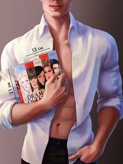 Комплект книг "Drama Queens", "Drama Kings" - фото 6