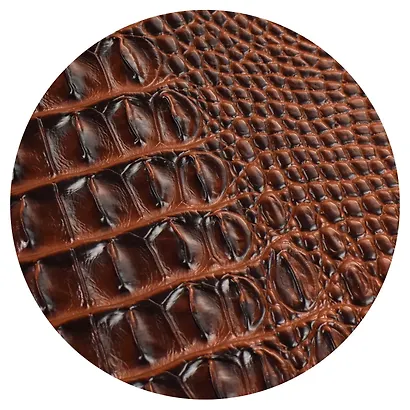 Ежедневник недат. А5+ 160л 175*245 "Аллигатор" коричневый, кожзам, тв.переплет, обл.поролон, блинтовое тиснение, офсет, ляссе, подар.упаковка - фото 10