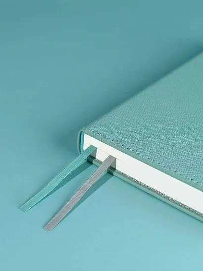 Еженедельник датированный 2026 год, А5, 176 листов "Джут", мятный - фото 15