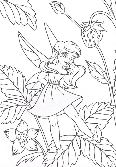 РАСКРАСКА А5 эконом. СКАЗОЧНЫЕ ФЕИ - фото 5