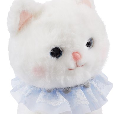 Мягкая игрушка Котик с воротником (белый) (23см) (12-81223-202604_11) - фото 4
