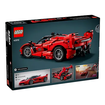 42212 Конструктор детский LEGO Technic Гоночный автомобиль Ferrari FXX K, 897 деталей, возраст 10+ - фото 6
