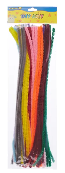 Пушистая проволока (10цветов) (30см) (50шт/пакет) (11-24266-L1) - фото 2