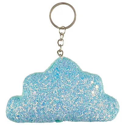 Брелок с блестками Облако (текстиль) - фото 5