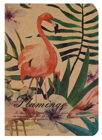 Записная книжка «Розовый фламинго», 80 листов, А7 - фото 5