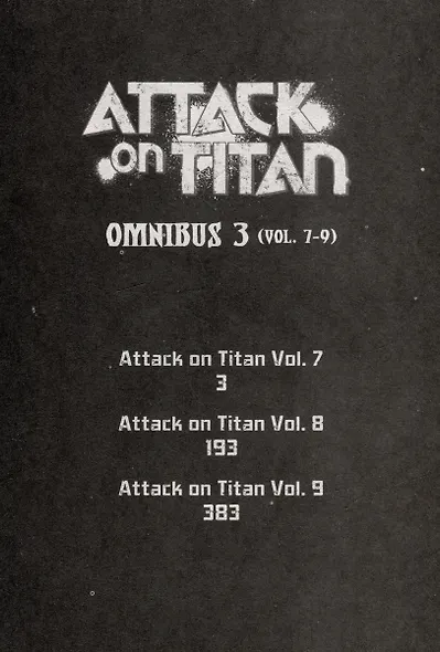Attack on Titan. Omnibus 3 (Volumes 7-9) - фото 2