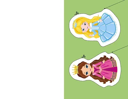 Мои первые вырезалки. Принцессы - фото 10