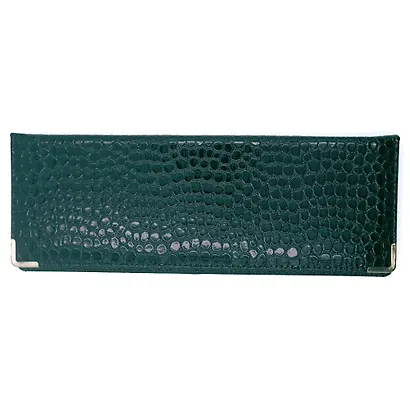 Планинг дат. 2026г. 56л "Business Premium. Lizard" зеленый, 7Б, тв.переплет, настольный, иск.кожа, обл.поролон, евроспираль, съемный тонир.блок, мет.уголки, инд.уп - фото 3