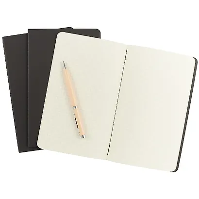 Набор книг для записей Moleskin Cahier Journal Large, 3 штуки, чёрные, 40 листов, А5 - фото 4