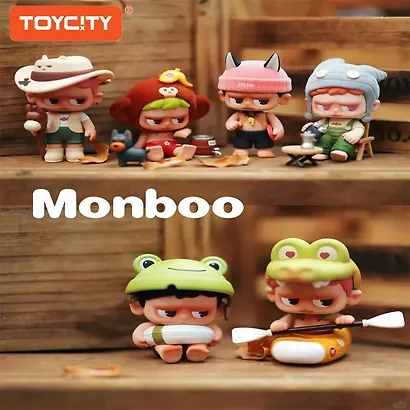 Коллекционная фигурка Дневник кемпинга Monboo, 11см, 12-Toycity-20263, Blind Box, ToyCity 15+ - фото 10