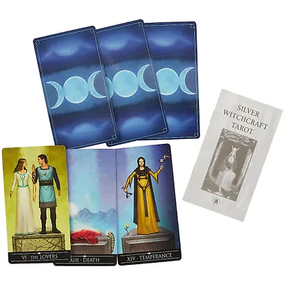 Таро Аввалон, Silver witchcraft Tarot (78 карт) (коробка) - фото 3