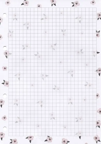 Сменный блок для тетрадей "Pretty", 50 листов в клетку - фото 1