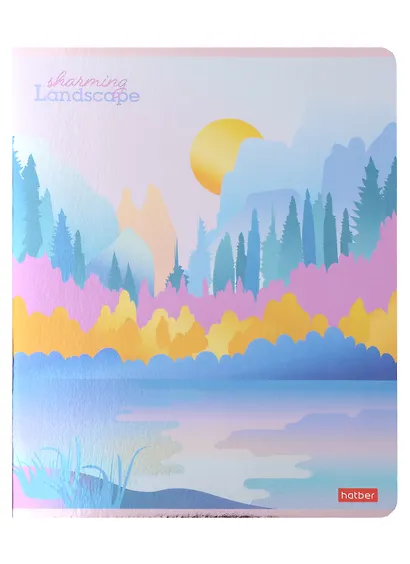 Тетрадь в клетку Hatber, "Очаровательные ландшафты", 48 листов, в ассортименте - фото 5