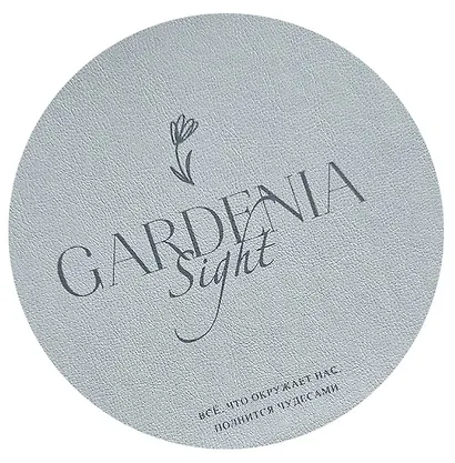 Еженедельник дат. 2026г. А6 64л 160x105 мм "Garden" голубой, иск.кожа, мягк.переплет, горизонт.карманный, тисн.фольгой, цвет.обрез - фото 3